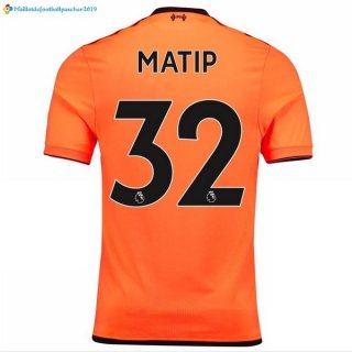 Maillot Liverpool Third Matip 2017 2018