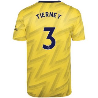 Maillot Arsenal NO.3 Tierney Exterieur 2019 2020 Jaune Maillot Arsenal NO.3 Tierney Exterieur 2019 2020 Jaune