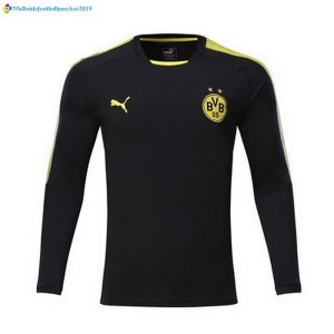 Survetement Borussia Dortmund 2017 2018 Noir Marine