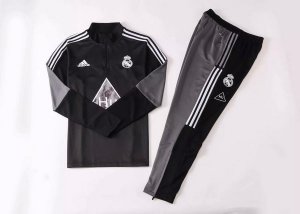 Survetement Real Madrid 2020 2021 Noir Gris