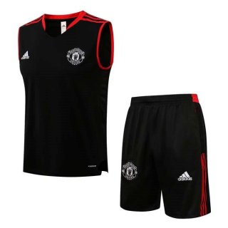 Maillot Manchester United Sans Manches 2022 Noir 1 Maillot Manchester United Sans Manches 2022 Noir 1