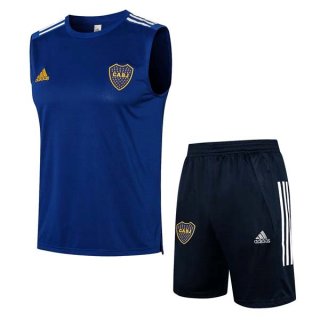 Maillot Boca Juniors Sans Manches Ensemble Complet 2022 Bleu Maillot Boca Juniors Sans Manches Ensemble Complet 2022 Bleu