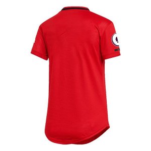 Maillot Manchester United Domicile Femme 2019 2020 Rouge