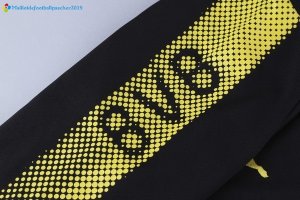 Survetement Borussia Dortmund 2017 2018 Noir Marine