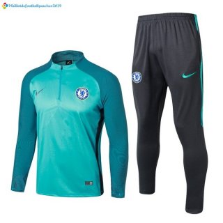 Survetement Chelsea 2017 2018 Vert Gris Survetement Chelsea 2017 2018 Vert Gris