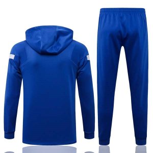 Sweat Shirt Capuche Barcelona 2022 Bleu