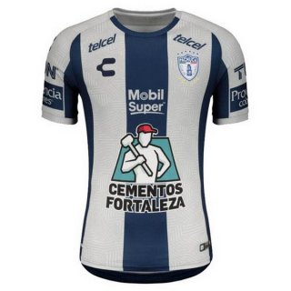 Thailande Maillot Pachuca Domicile 2020 2021 Bleu Blanc