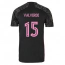 Maillot Real Madrid Third NO.15 Valverde 2020 2021 Noir