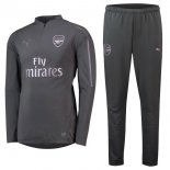 Survetement Arsenal 2018 2019 Gris