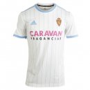 Maillot Real Zaragoza Domicile 2018 2019 Blanc