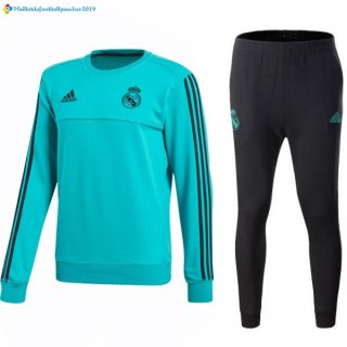 Survetement Real Madrid Enfant 2017 2018 Vert Noir Marine