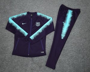 Survetement Enfant Barcelona 2018 2019 Noir Bleu
