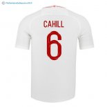 Maillot Angleterre Domicile Cahill 2018 Blanc