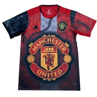 Entrainement Manchester United 2019 2020 Rouge Noir