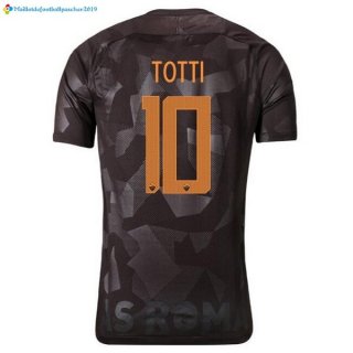 Maillot AS Roma Third Totti 2017 2018 Maillot AS Roma Third Totti 2017 2018