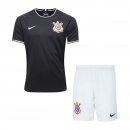 Maillot Corinthians Paulista Exterieur Enfant 2019 2020 Noir