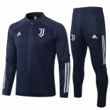 Survetement Juventus 2020 2021 Bleu Marine Blanc