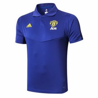 Polo Manchester United 2019 2020 Azul Polo Manchester United 2019 2020 Azul