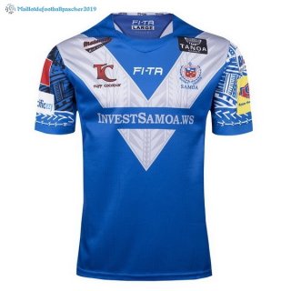 Maillot Rugby Samoa Domicile 2017 2018 Bleu Maillot Rugby Samoa Domicile 2017 2018 Bleu