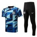 Maillot Inter Milan Ensemble Complet 2022 2023 Bleu