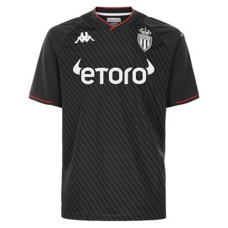 Thailande Maillot AS Monaco Exterieur 2021 2022 Noir Thailande Maillot AS Monaco Exterieur 2021 2022 Noir