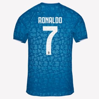 Maillot Juventus NO.7 Ronaldo Third 2019 2020 Bleu Maillot Juventus NO.7 Ronaldo Third 2019 2020 Bleu