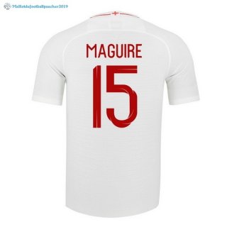 Maillot Angleterre Domicile Maguire 2018 Blanc