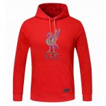 Sweat Shirt Capuche Liverpool 2020 2021 Rouge