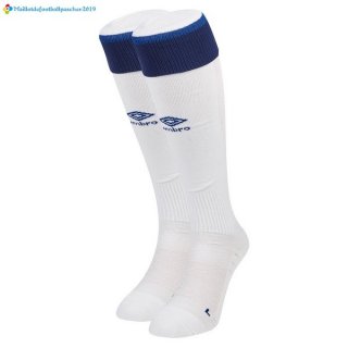 Chaussette Everton Domicile 2017 2018 Blanc