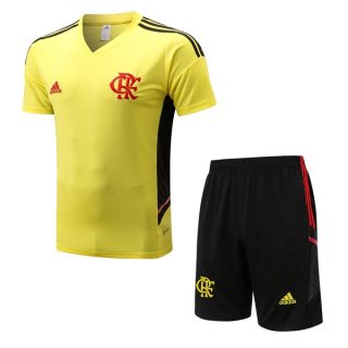 Maillot Entrainement Flamengo Ensemble Complet 2022 2023 Jaune