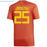 Maillot Belgica Domicile Januzaj 2018 Rouge