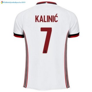 Maillot Milan Exterieur Kalinic 2017 2018