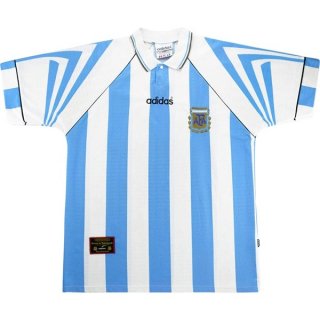 Thailande Maillot Argentine Replica Domicile Retro 1996 Bleu Thailande Maillot Argentine Replica Domicile Retro 1996 Bleu